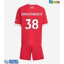 Liverpool Ryan Gravenberch #38 Domaci Dres za djecu 2025-26 Kratak Rukav (+ Kratke hlače)